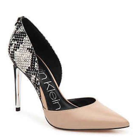 Calvin Klein Shoes - CALVIN KLEIN Leather Heels